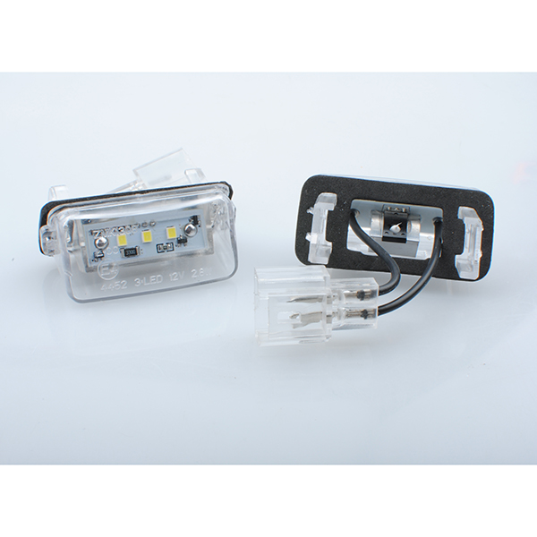 PEUGEOT 206/207/206/307/406/407 CITROEN C3/C4/C5/SAXO ΦΩΣ ΠΙΝΑΚΙΔΑΣ LED 2ΤΕΜ.