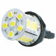 T20 12V W21W W3x16d LED 21xSMD5630 6W PREMIUM ΛΕΥΚΟ 1ΤΕΜ.