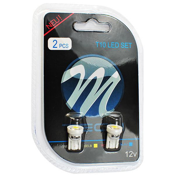 W5W 12V T10 W2,1x9,5d LED 1xSMD5050 ΛΕΥΚΟ (ΚΑΡΦΩΤΟ ΑΚΑΛΥΚΟ) BLISTER 2ΤΕΜ.