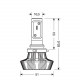 H10 10-30V 6.500K 4.000lm 25W PY20d HALO LED 8LED ZES CHIPS 1ΤΕΜ.