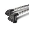 Μπάρες Οροφής Αλουμινίου WHISPBAR FLUSH 90cm 2τεμ με Κλείδωμα