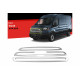 FORD TRANSIT 2014+ ΔΙΑΚΟΣΜΗΤΙΚΕΣ ΓΡΥΛΛΙΕΣ ΜΑΣΚΑΣ ΕΜΠΡΟΣ ΧΡΩΜΙΟΥ 3ΤΕΜ.