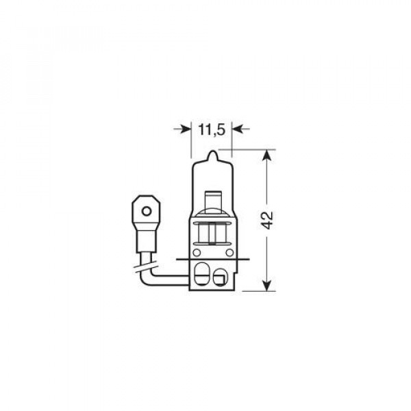 H3 55W PK22s NIGHT BRAKER UNLIMITED BLISTER / ΑΝΤΙΚΡΑΔΑΣΜΙΚΗ ΛΑΜΠΑ 1 ΤΕΜ.