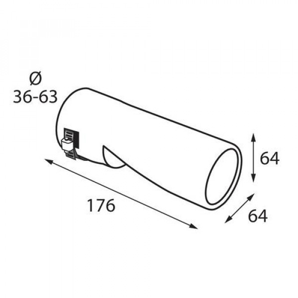 ΑΚΡΟ ΕΞΑΤΜΙΣΗΣ TS-69 36-63mm ΚΟΜΜΕΝΟ