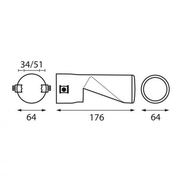 ΑΚΡΟ ΕΞΑΤΜΙΣΗΣ TS-69 36-63mm ΚΟΜΜΕΝΟ