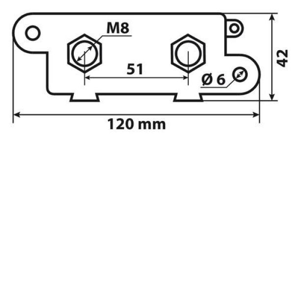 ΑΣΦΑΛΕΙΟΘΗΚΗ ANL 12/32V 40-275 ΑΜΡ (120 Χ 42 mm)