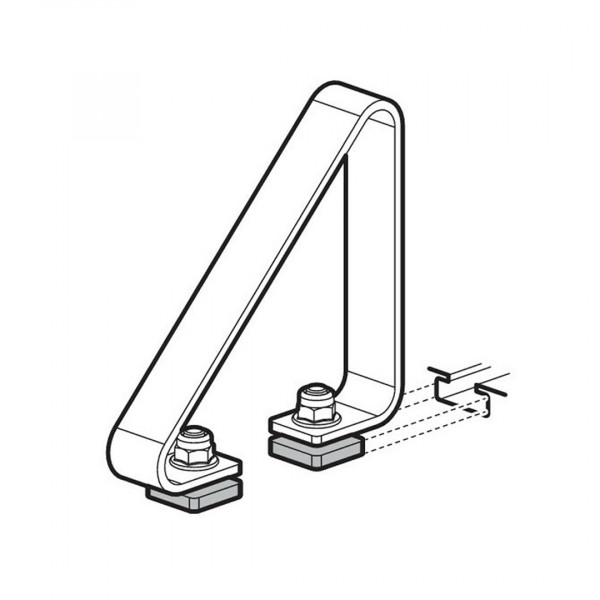 STOP ΠΛΑΙΝΑ ΓΙΑ ΜΠΑΡΕΣ ΑΛΟΥΜΙΝΙΟΥ KARGO-PLUS KP-4 10cm NORDRIVE - 2 ΤΕΜ.