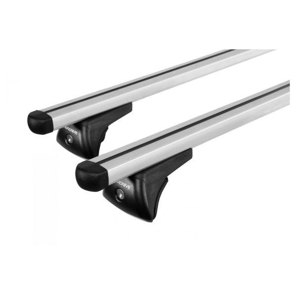 ΜΠΑΡΕΣ ΟΡΟΦΗΣ ΑΛΟΥΜΙΝΙΟΥ NOWA (S) 108cm ME FLUSH RAILING 2ΤΕΜ. ME ΚΛΕΙΔΙ