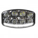 ΠΡΟΒΟΛΕΑΣ PLUTON NIX 10-30V 18CREE LED 64W 6500lm ΚΑΡΦΙ ΜΕ NEON ΘΕΣΕΩΣ 245x170x89mm 1ΤΕΜ.