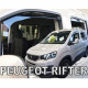 CITROEN BERLINGO III/PEUGEOT RIFTER/OPEL COMBO E 4D/5D LOV 2018+ ΣΕΤ ΑΝΕΜΟΘΡΑΥΣΤΕΣ ΑΥΤΟΚΙΝΗΤΟΥ ΑΠΟ ΕΥΚΑΜΠΤΟ ΦΙΜΕ ΠΛΑΣΤΙΚΟ HEKO - 4 ΤΕΜ.