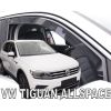 VW TIGUAN II 5D 2015+ / TIGUAN ALLSPACE II 5D 2017+ ΖΕΥΓΑΡΙ ΑΝΕΜΟΘΡΑΥΣΤΕΣ ΑΠΟ ΕΥΚΑΜΠΤΟ ΦΙΜΕ ΠΛΑΣΤΙΚΟ HEKO - 2 ΤΕΜ.