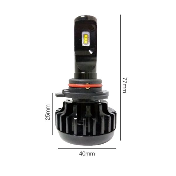 HIR2 CREE LED KIT 6/36V (12/24V) 38W 3.600lm 6.000K ΜΕ ΕΝΣΩΜΑΤΩΜΕΝΗ ΨΥΚΤΡΑ ΜΕ ΑΝΕΜΙΣΤΗΡΑ - 2 ΤΕΜ.