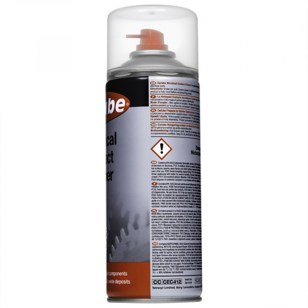 ΚΑΘΑΡΙΣΤΙΚΟ ΣΠΡΕΥ ΗΛΕΚΤΡΙΚΩΝ ΕΠΑΦΩΝ CARLUBE ELECTRICAL CONTACT CLEANER 400ML