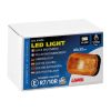 ΦΩΣ ΟΓΚΟΥ 10-30V ΜΕ 4 LED ΠΟΡΤΟΚΑΛΙ 60x32x25mm  1ΤΕΜ.