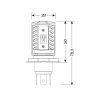 H4 9-32V 6.500K 2.000lm 15W P43t HALO LED PRO-BIKE 2 SEOUL CSP-Y19 CHIPS 1ΤΕΜ. LED KIT