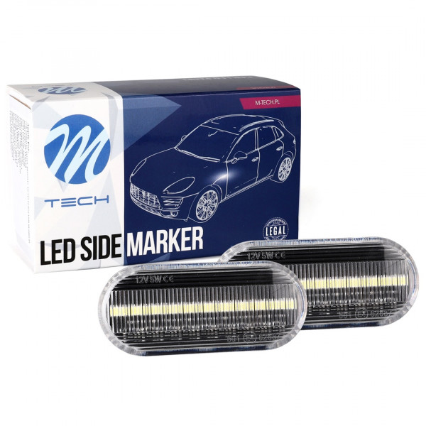 VW GOLF 3/4 - POLO 6N/9N - PASSAT ΦΛΑΣ ΠΛΑΙΝΑ ΔΙΑΦΑΝΑ 18LED (2χ9) SMD2835 ΜΕ ΔΙΠΛΗ ΛΕΙΤΟΥΡΓΙΑ 2TEM