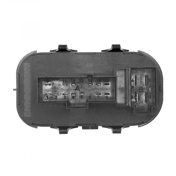 FORD FOCUS 1998-2005 ΔΙΠΛΟΣ ΔΙΑΚΟΠΤΗΣ ΠΑΡΑΘΥΡΩΝ 9 PIN AJS - orig.98AG14529AC - 1 ΤΕΜ.