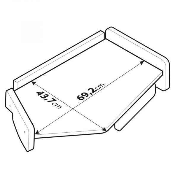 VOLVO FH SERIE 4 09/2012+ ΜΕ ΣΥΡΤΑΡΙ ΤΡΑΠΕΖΑΚΙ ΤΑΜΠΛΩ ΜΑΡΚΕ TRUCK TABLE