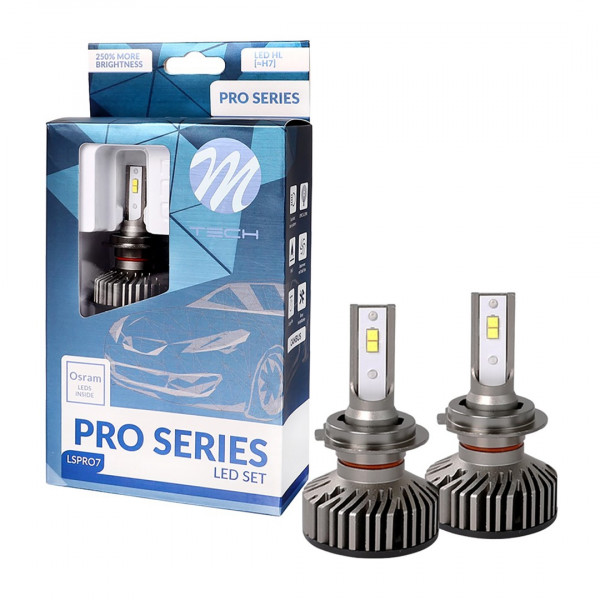 H7 12V 2x20W 5.700K 4400lm OSRAM PRO LED KIT SET CAN-BUS (ΜΕ ΑΝΕΜΙΣΤΗΡΑΚΙ) 2ΤΕΜ. M-TECH