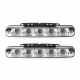 ΦΩΤΑ ΗΜΕΡΑΣ DRL 12/24V 11,52W 10 LED 1000Lm 190x29x40mm 2ΤΕΜ