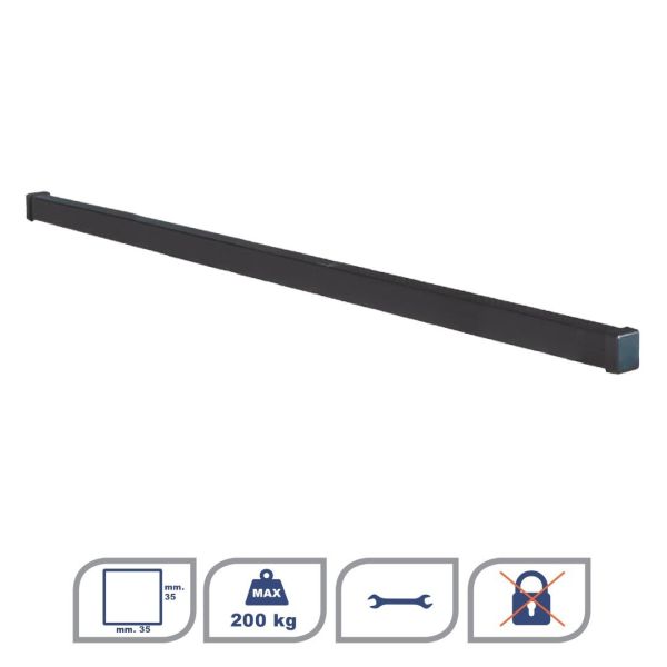 SEAT INCA 1997-2004 KIT ΜΕ 2 ΕΠΑΓΓΕΛΜΑΤΙΚΕΣ ΜΠΑΡΕΣ ΟΡΟΦΗΣ ΣΙΔΗΡΟΥ K39 (K39-260 Χ 2 - K39-207 X 1 - K39-206 X 1)
