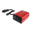 INVERTER 12-230V max150W-peak300W ME 2 USB AMiO – 1 ΤΕΜ.