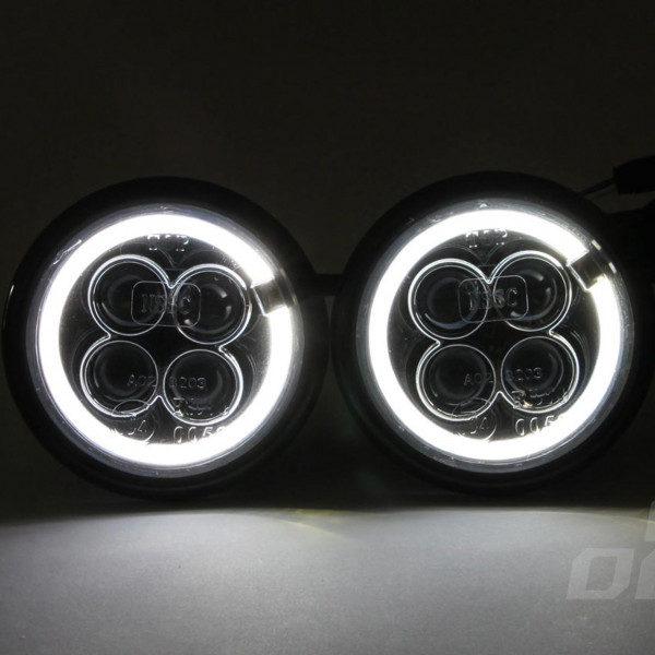 ΦΩΤΑ ΗΜΕΡΑΣ DRL 510L 12V 11,16W 8xSMD LED 800lm ΣΤΡΟΓΓΥΛΟΙ 70mm  ΑΜΙΟ 2ΤΕΜ