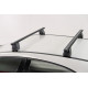 ΣΕΤ ROOF RACK ΜΠΑΡΕΣ ΟΡΟΦΗΣ ΑΛΟΥΜΙΝΙΟΥ DELTA ΧL BLACK 161 cm ΣΕ ΜΑΥΡΟ ΧΡΩΜΑ ΜΕ ΚΑΠΑΚΙΑ ΑΚΡΩΝ TYPE G/FP ΓΙΑ ΑΠΛΗ ΟΡΟΦΗ MENABO - 2 ΤΕΜ.