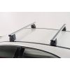 ΣΕΤ ROOF RACK ΜΠΑΡΕΣ ΟΡΟΦΗΣ ΑΛΟΥΜΙΝΙΟΥ DELTA M SILVER 123 cm ΣΕ AΣΗΜΙ ΧΡΩΜΑ ΜΕ ΚΑΠΑΚΙΑ ΑΚΡΩΝ TYPE G/FP ΓΙΑ ΑΠΛΗ ΟΡΟΦΗ MENABO - 2 ΤΕΜ.