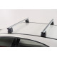 ΣΕΤ ROOF RACK ΜΠΑΡΕΣ ΟΡΟΦΗΣ ΑΛΟΥΜΙΝΙΟΥ DELTA M SILVER 123 cm ΣΕ AΣΗΜΙ ΧΡΩΜΑ ΜΕ ΚΑΠΑΚΙΑ ΑΚΡΩΝ TYPE G/FP ΓΙΑ ΑΠΛΗ ΟΡΟΦΗ MENABO - 2 ΤΕΜ.