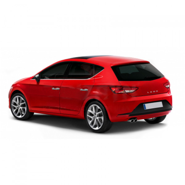 SEAT LEON 5D 2013+ ΧΕΡΟΥΛΙΑ ΠΟΡΤΑΣ ΧΡΩΜΙΟ ΜΕΤΑΛΛΙΚΑ 4ΤΕΜ.