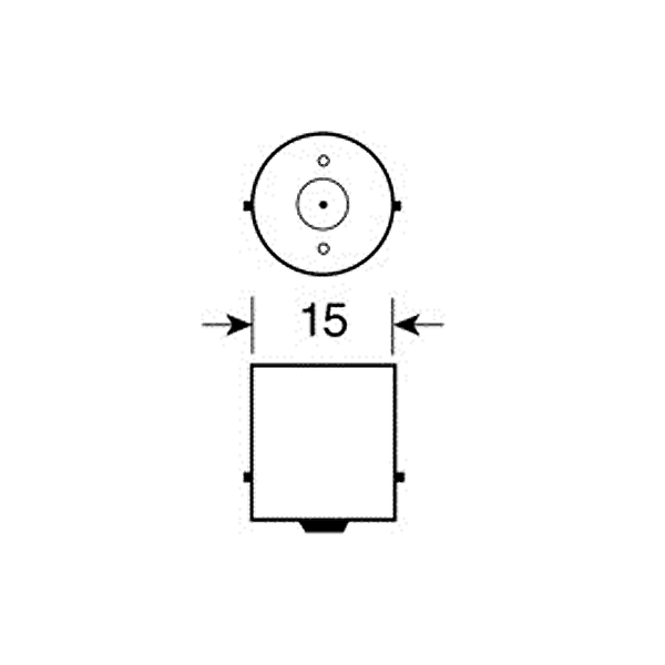 P21W 12V 21W BA15s ΜΟΝΟΠΟΛΙΚΟ CHROME SERIES ΚΑΘΡΕΠΤΗΣ ΜΟΝΟΠΟΛΙΚΟ ΛΕΥΚΟ ΦΩΣ BLISTER 2ΤΕΜ.