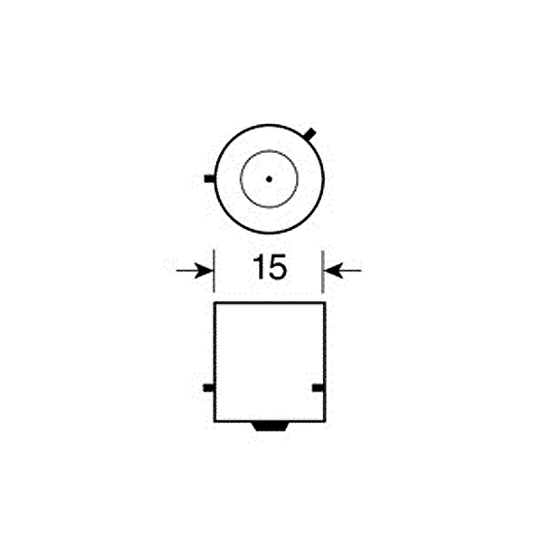 ΛΑΜΠΑΚΙ 12V/PY21W BAU15s