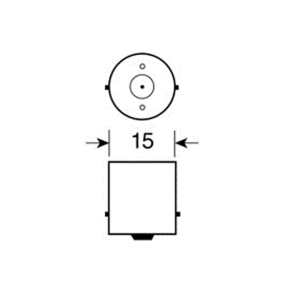 ΛΑΜΠΑ 12V/R10W 10 ΤΕΜ.