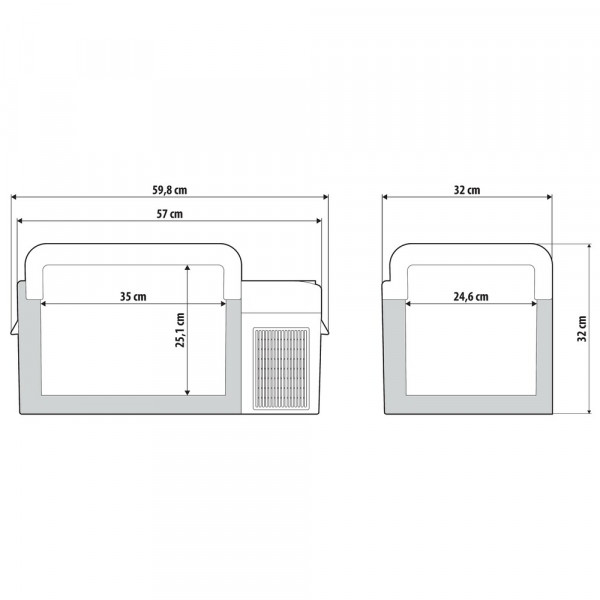 ΨΥΓΕΙΟ/ΚΑΤΑΨΥΚΤΗΣ 20LT/12/24V+220V ΦΟΡΗΤΟ ΜΕ ΣΥΜΠΙΕΣΤΗ/ΘΕΡΜΟΣΤΑΤΗ ΚΑΙ ΨΗΦΙΑΚΗ ΟΘΟΝΗ FC-20 LAMPA - 1 TEM.