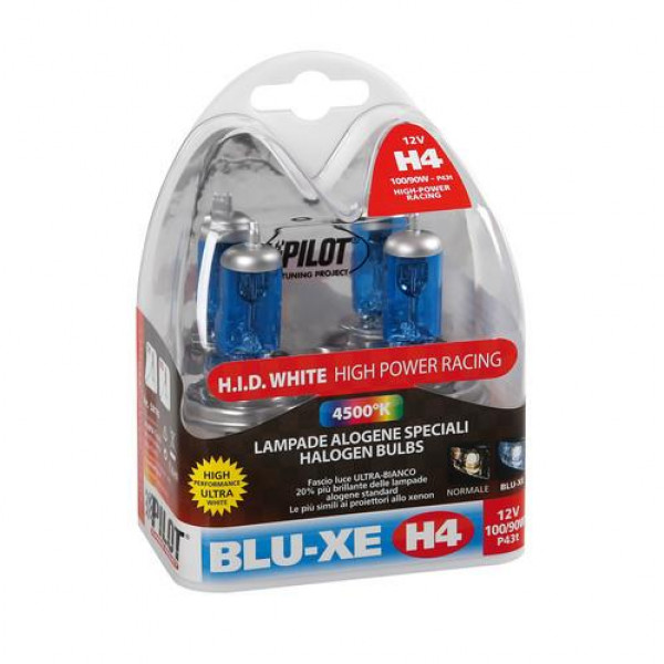 H4 XENON-BLUE 12V/100-90W 92mm 4.500Κ