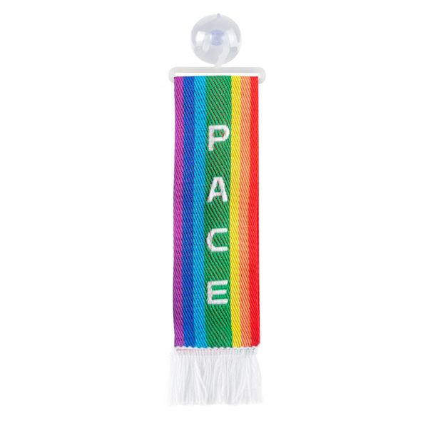 ΚΑΣΚΟΛ ΜΙΝΙ ΜΕ ΒΕΝΤΟΥΖΑ (PEACE) ΕΓΧΡΩΜΟ MINI SCIARPA