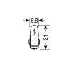 ΛΑΜΠΑΚΙΑ ΜΙΝΙΟΝ (J)12V/2W BA7s ΜΠΛΕ 21mm