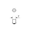 ΛΑΜΠΑΚΙΑ ΜΙΝΙΟΝ (J)12V/2W BA7s ΜΠΛΕ 21mm