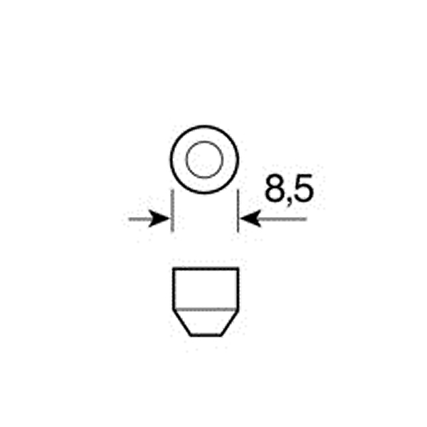 ΛΑΜΠΑΚΙΑ ΜΠΛΕ ΣΩΛΗΝΩΤΑ 12V/C5W 35mm