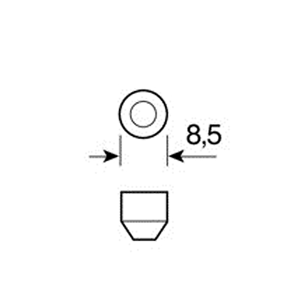 ΛΑΜΠΑΚΙΑ ΜΩΒ ΣΩΛΗΝΩΤΑ 12V/C10W 35mm