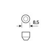 ΛΑΜΠΑΚΙΑ ΣΩΛΗΝΩΤΑ 12V/10W ΜΩΒ 11x31mm