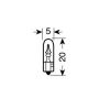 ΛΑΜΠΑΚΙΑ ΨΕΙΡΕΣ Τ5 12V/1.2W W2x4.6d