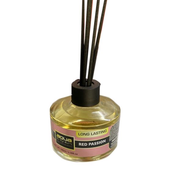 Αρωματικό Χώρου Red Passion Home Reed Diffuser με 6 Στικς Aqua 100 ml - 1 τμχ