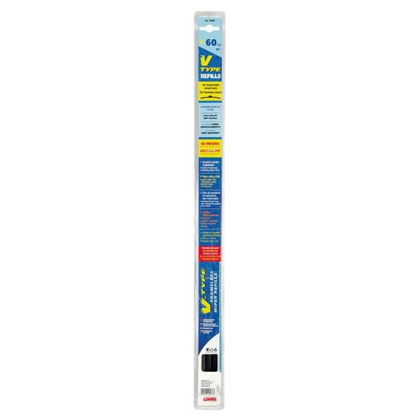 ΛΑΣΤΙΧΑ ΥΑΛΟΚΑΘΑΡΙΣΤΗΡΩΝ VALEO REFILL ΓΡΑΦΙΤΗΣ 60cm (24 INCH) 2ΤΕΜ.