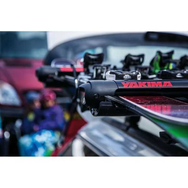 ΒΑΣΗ ΣΚΙ ΟΡΟΦΗΣ FATCAT 6 EVO BLACK 6 ΖΕΥΓΑΡΙΑ ΣΚΙ / 4 SNOWBOARD YAKIMA ΜΑΥΡΗ 82,5cm ΥΑΚΙΜΑ