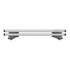 ΜΠΑΡΕΣ ΟΡΟΦΗΣ ΑΛΟΥΜΙΝΙΟΥ BLADE XL SILVER 130cm ΜΕ ΑΚΡΑ ALFA HIGH ΓΙΑ FLUSH / STANDARD RAILS MENABO - 2 ΤΕΜ.