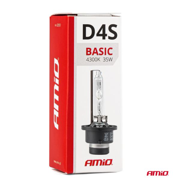 D4S 12V 4.300k 35W ΑΝΤΑΛΛΑΚΤΙΚΗ ΛΑΜΠΑ BASIC AMIO - 1 Τεμ.