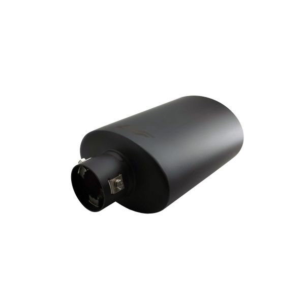 ΑΚΡΟ (ΜΠΟΥΚΑ) ΕΞΑΤΜΙΣΗΣ ΜΑΥΡΟ ΜΑΤ Φ37-54 mm (ΜΗΚΟΣ 255 mm/ΔΙΑΜΕΤΡΟΣ ΕΞΩΤΕΡΙΚΗ 150x100mm) SIMONI RACING  - 1 τεμ.