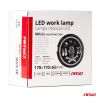 ΠΡΟΒΟΛΕΑΣ ΕΡΓΑΣΙΑΣ ΣΤΡΟΓΓΥΛΟΣ LED SKULL 5.500lm 9&gt;36V 60W 6.000K -Φ170x170x65mm 4 ΧΡΗΣΕΩΝ ΑΜΙΟ - 1 ΤΕΜ.